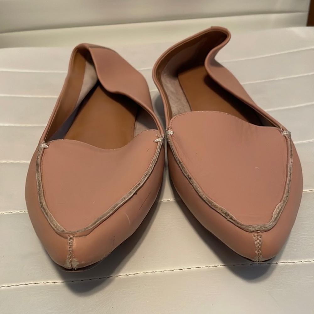 Pink J Crew flats